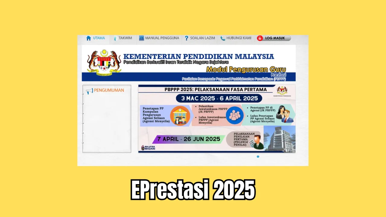 eprestasi login 2025