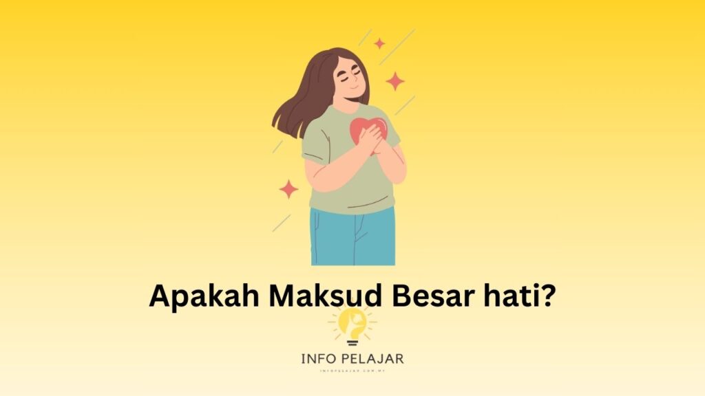 Maksud Besar Hati: Penjelasan dan Contoh Ayat - Info Pelajar