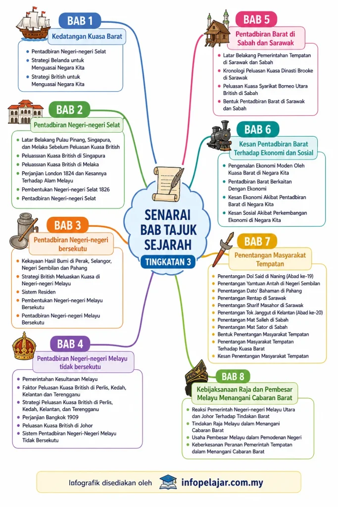 nota sejarah tingkatan 3