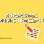 nota tingkatan 1