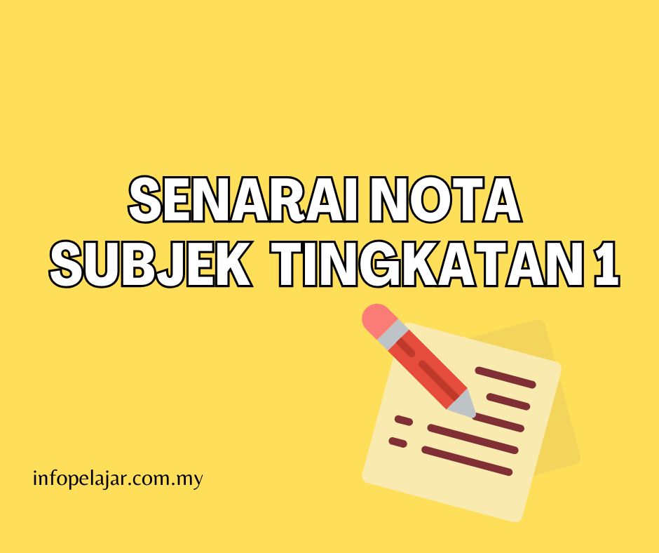 nota tingkatan 1