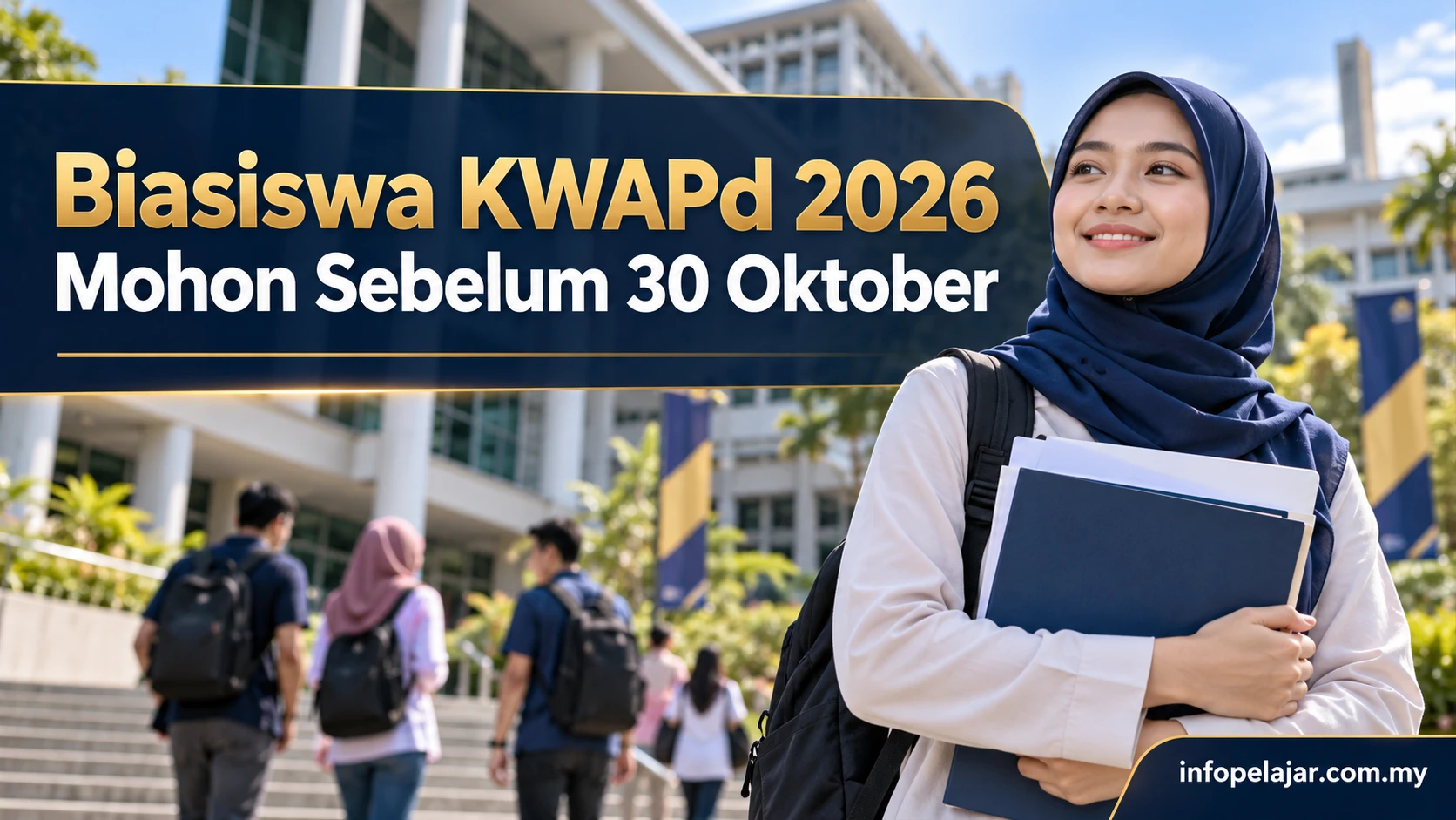 Biasiswa KWAPd 2026 – mohon sebelum 30 Oktober